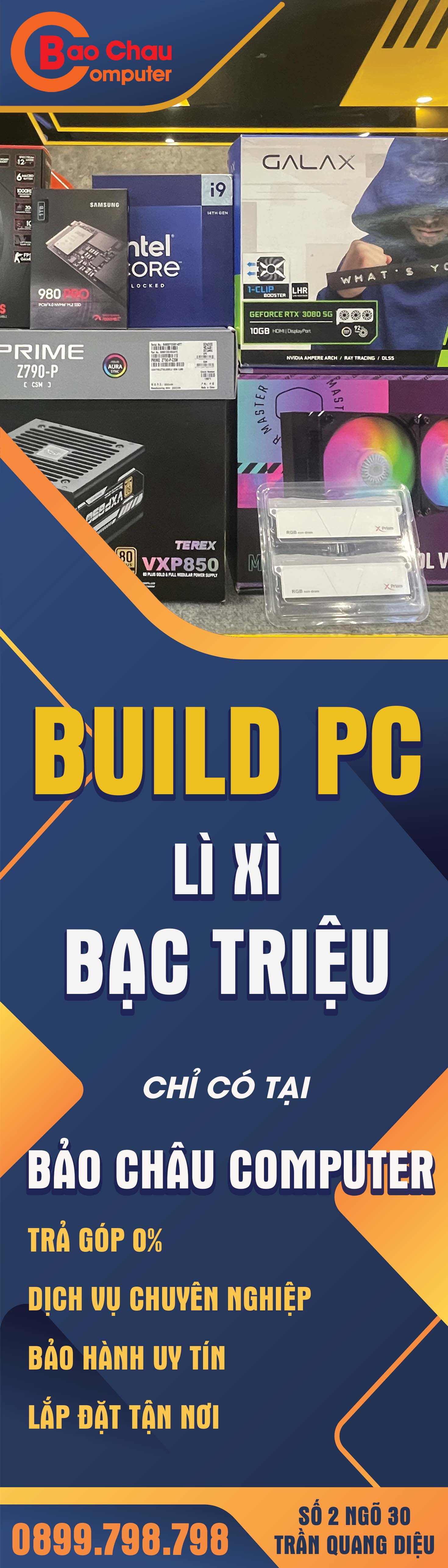 Build PC - Lì Xì Tiền Triệu