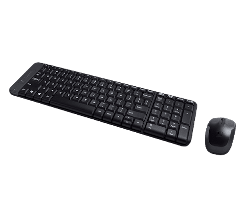 Bộ bàn phím chuột không dây Logitech MK220 USB-Wireless