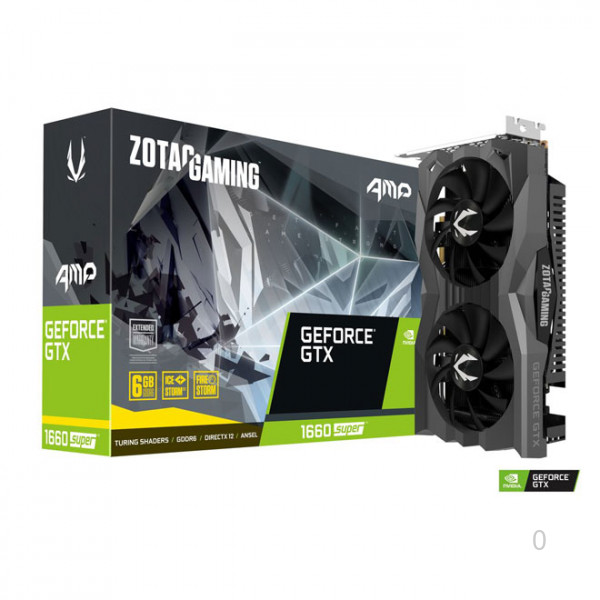 Card màn hình ZOTAC GAMING GeForce GTX 1660 SUPER AMP (NVIDIA Geforce/ 6Gb/ GDDR6/ 192Bit)