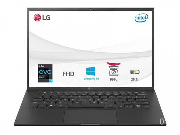 Laptop LG Gram 14Z90P-G.AH75A5 (Core i7-1165G7/Ram 16GB/512GB SSD/14"WUXGA/VGA ON/Win10/Black)