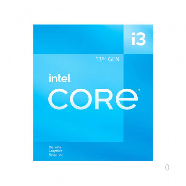 CPU Intel Core™ i3-13100 (3,42 to 4,5Ghz 4 Nhân 8 Luồng,12MB Cache, Socket 1700, RapterLake)