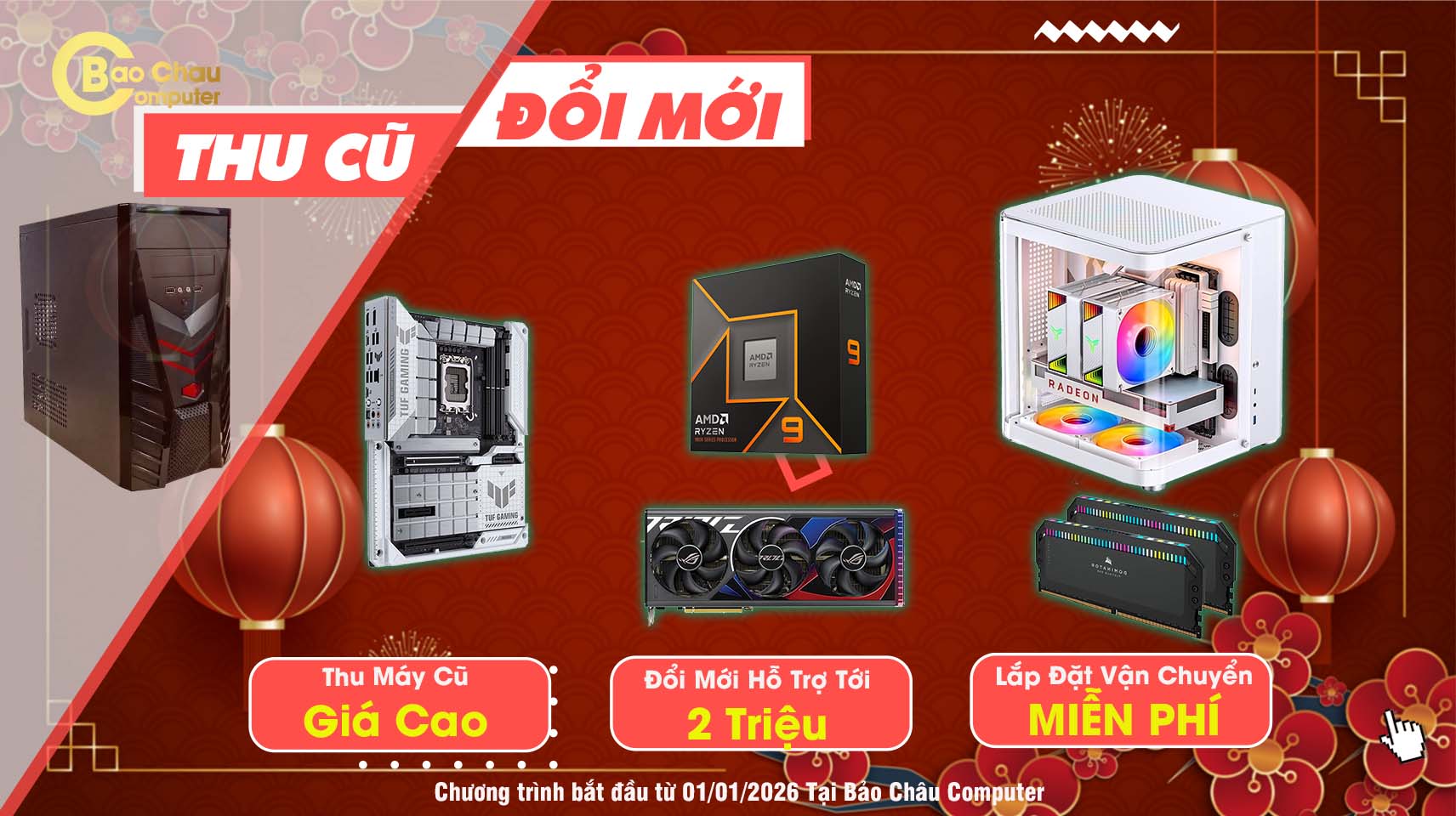 THU CŨ ĐỔI MỚI PC GAMING