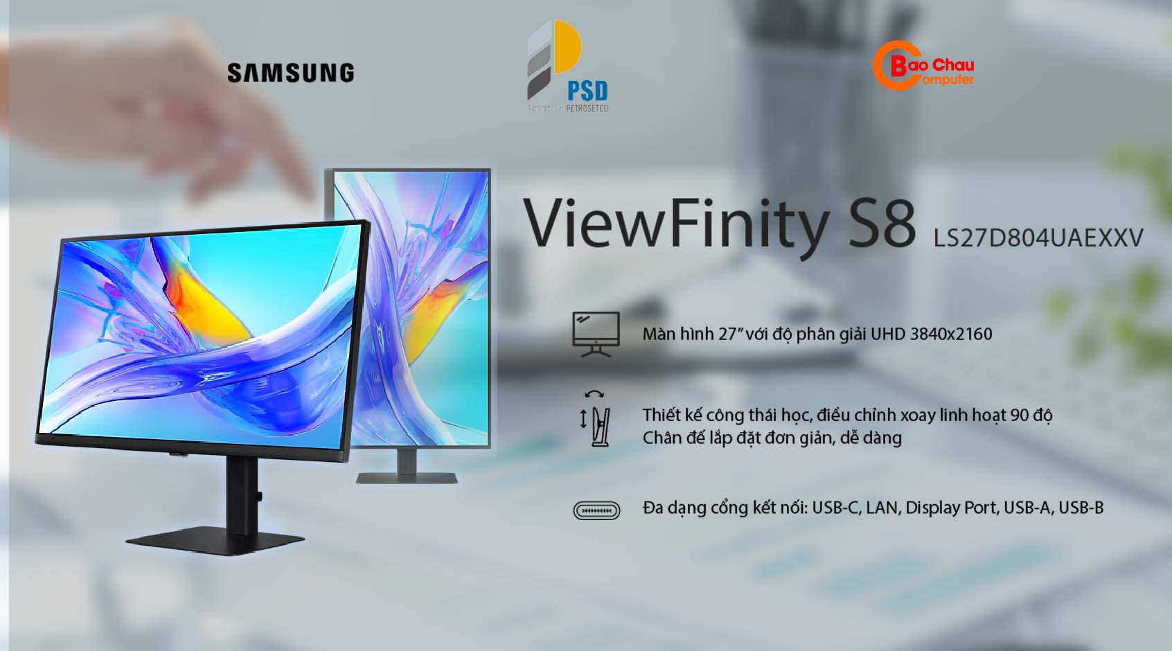 Màn Hình Samsung Viewfinity S8