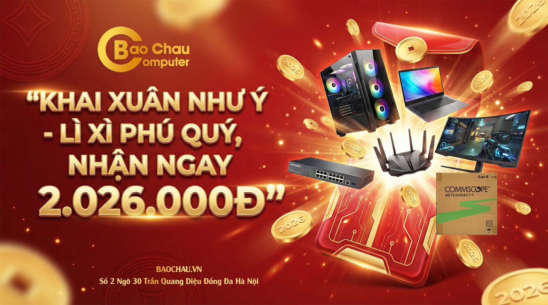 KHAI XUÂN NHƯ Ý – LÌ XÌ PHÚ QUÝ 2026