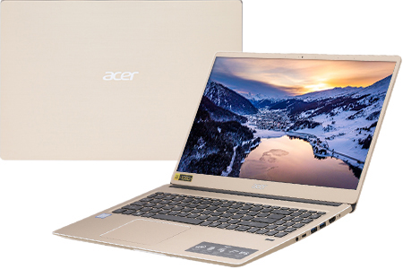 Laptop Acer Swift 3 SF315-52-50T9 NX.GZBSV.002 (Core i5-8250U/8Gb/256Gb SSD/15.6'FHD/VGA ON/Windows 10/Gold)