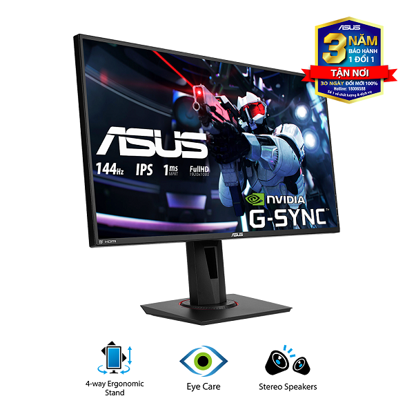 Màn hình Asus Gaming VG279Q 27.0Inch IPS 1ms, 144Hz