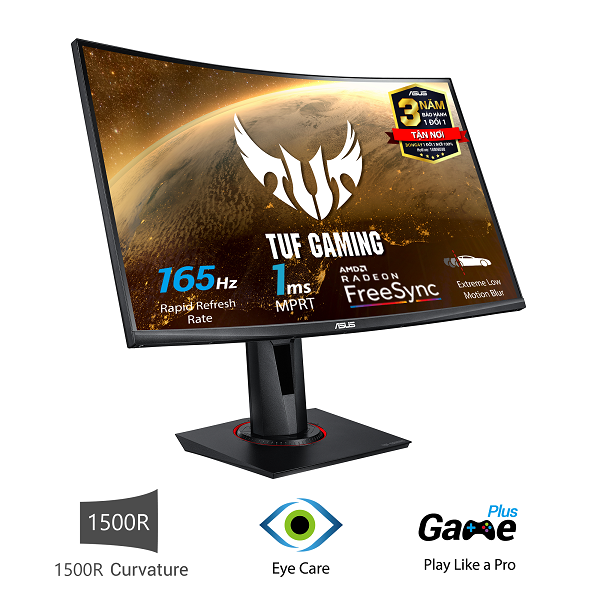 Màn hình Asus TUF Gaming VG27VQ 27.0Inch 1Ms 165Hz Curved