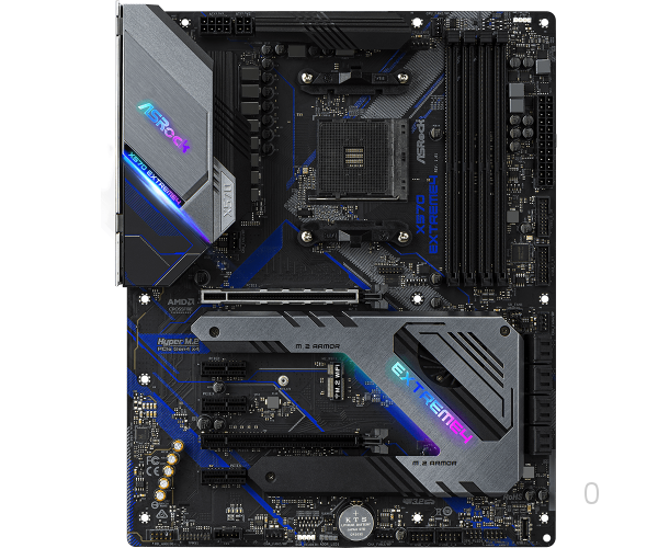 Main Asrock X570 Extreme 4 (Chipset AMD X570/ Socket AM4/ VGA onboard)