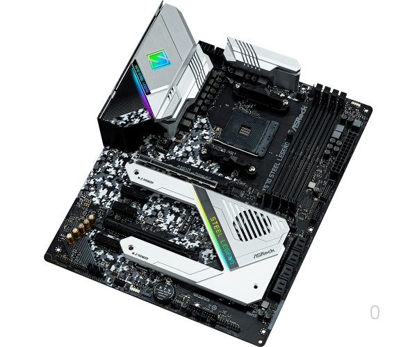 Main Asrock X570 Steel Legend (Chipset AMD X570/ Socket AM4/ VGA onboard)
