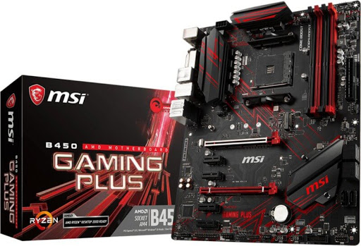 Main MSI B450M GAMING PLUS (Chipset AMD B450/ Socket AM4/ VGA onboard)