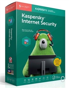 Phần mềm diệt virut Kaspersky Internet security (5PC/12T)