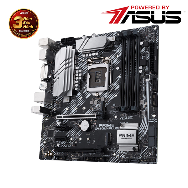 Main Asus PRIME Z490M-PLUS Gaming (Chipset Intel Z490/ Socket LGA1200/ VGA onboard)