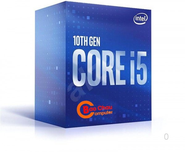 CPU Intel Comet Lake Core i5-10400F (2.90GHz turbo up to 4.30GHz, 6 nhân 12 luồng, 12MB Cache, 65W) - Socket Intel LGA 1200