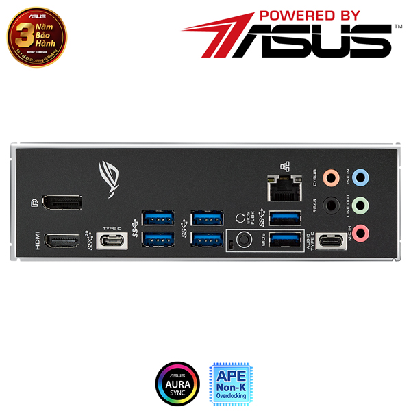 Main Asus ROG Strix B460-G Gaming (Chipset Intel B460/ Socket LGA1200/ VGA onboard/mATX)