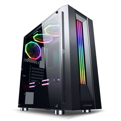 Vỏ máy tính Sama 3601 kèm 1 Fan Led RGB Mid Tower