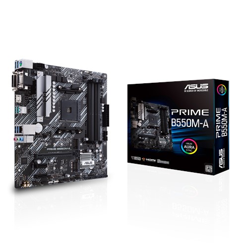 Main Asus PRIME B550M-A (Chipset AMD B550/ Socket AM4/ VGA onboard/mATX)
