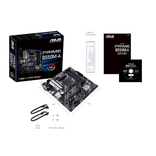 Main Asus PRIME B550M-A (Chipset AMD B550/ Socket AM4/ VGA onboard/mATX)