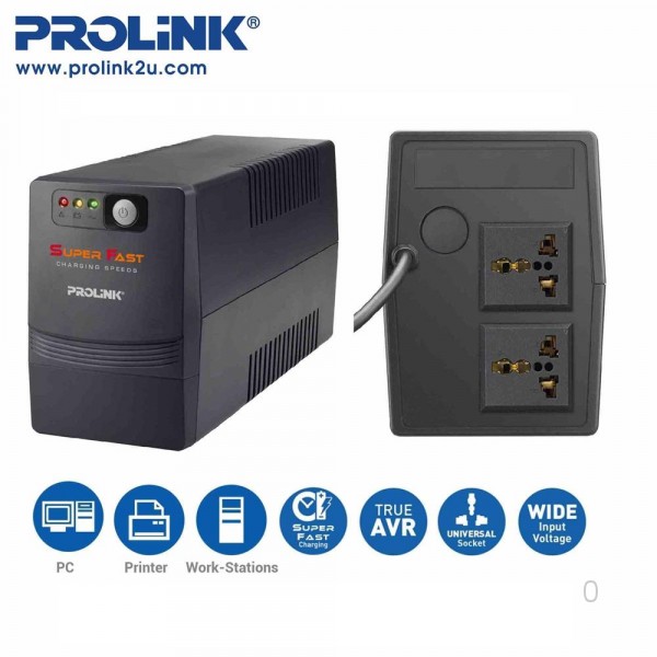 Bộ lưu điện UPS Prolink PRO1201SFC 1200VA