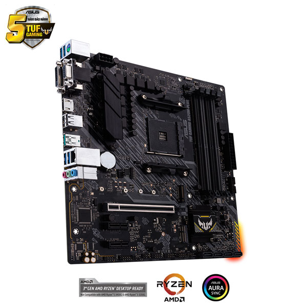 Main Asus TUF GAMING A520M-PLUS (Chipset AMD A520/ Socket AM4/ VGA onboard)