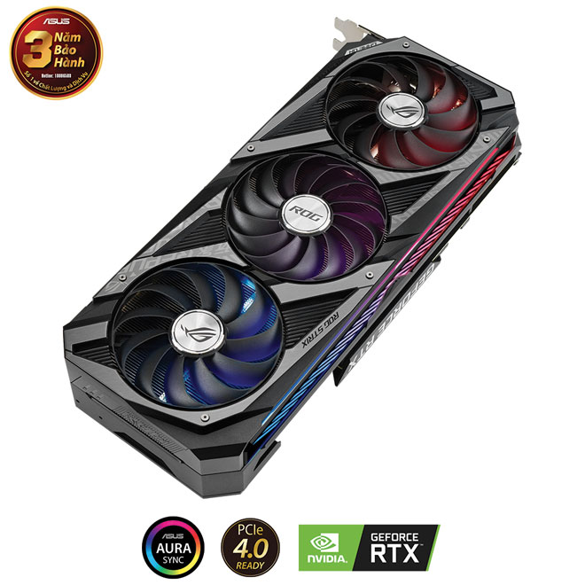 Card màn hình ASUS ROG STRIX-RTX3070-8G-GAMING (NVIDIA Geforce/ 8Gb/ GDDR6)