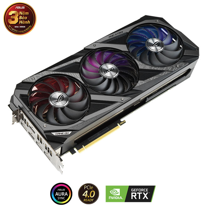 Card màn hình ASUS ROG STRIX-RTX3070-8G-GAMING (NVIDIA Geforce/ 8Gb/ GDDR6)