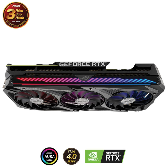 Card màn hình ASUS ROG STRIX-RTX3070-8G-GAMING (NVIDIA Geforce/ 8Gb/ GDDR6)