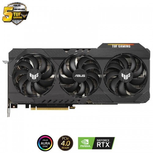 Card màn hình ASUS TUF-RTX3090-O24G-GAMING (NVIDIA Geforce/ 24Gb/ GDDR6X/ 384Bit)