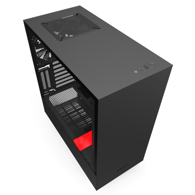Vỏ máy tính NZXT H510i Black Red (Mini-ITX, MicroATX, ATX)