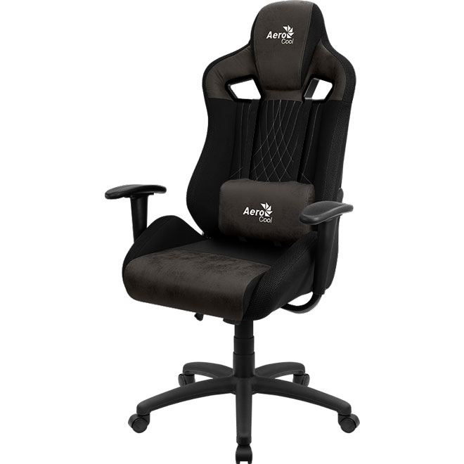 Ghế Game AEROCOOL GAMING CHAIR EARL Iron Black
