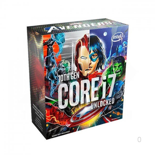 CPU Intel Comet Lake Core i7-10700K Avengers Edition (3.80GHz turbo up to 5.10GHz, 8 nhân 16 luồng, 16MB Cache, 125W) - Socket Intel LGA 1200