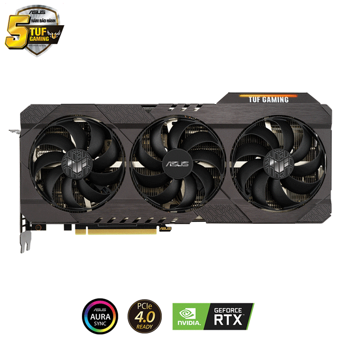 Card màn hình ASUS TUF-RTX3070-8G-GAMING (NVIDIA Geforce/ 8Gb/ GDDR6)