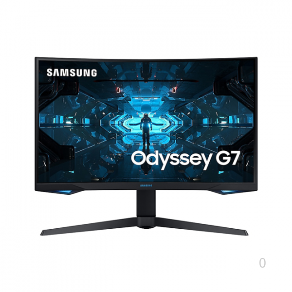 Màn hình Samsung Odyssey G7 LC27G75TQSEXXV (27inch/2K/VA/240Hz/1ms/350nits/HDMI+DP/G-Sync/Cong)