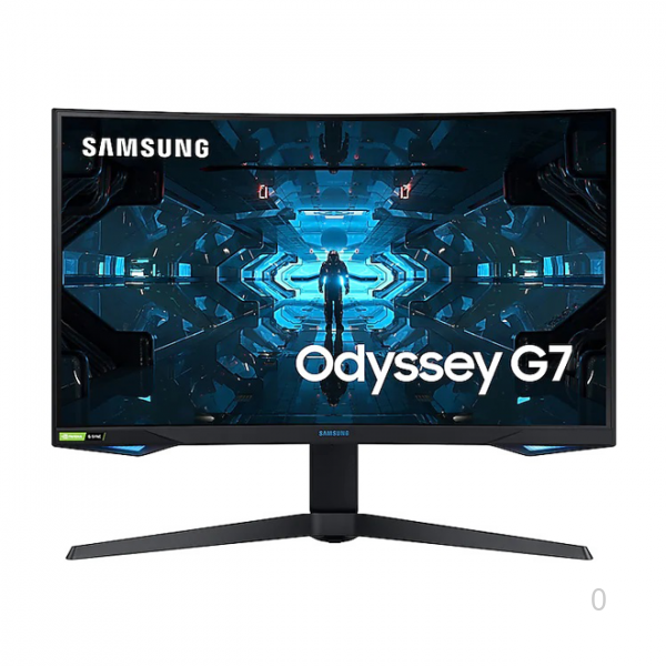 Màn hình Samsung Odyssey G7 LC32G75TQSEXXV  (31.5inch/2K/VA/240Hz/1ms/350nits/HDMI+DP/G-Sync/Cong)