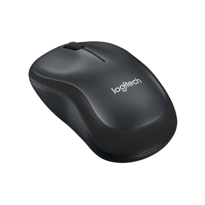 Chuột không dây Logitech M221 (USB-Wireless/ Đen)