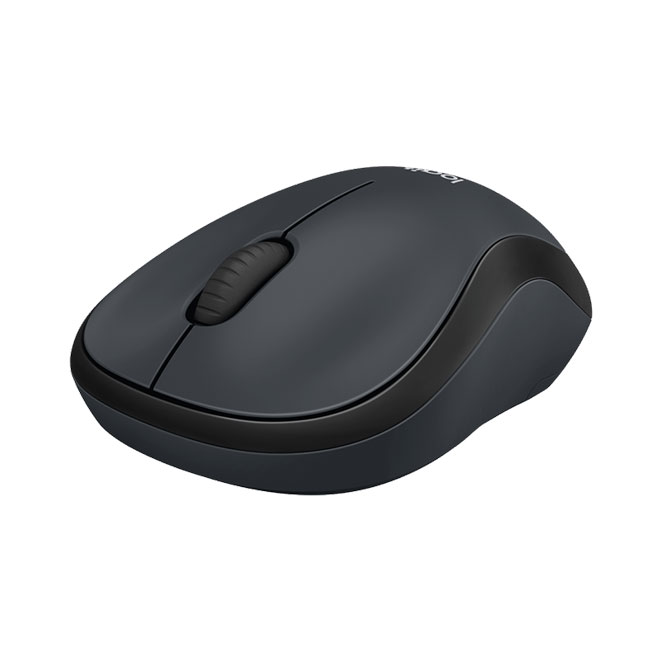 Chuột không dây Logitech M221 (USB-Wireless/ Đen)