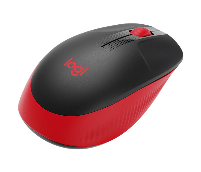 Chuột không dây Logitech M190 (USB-Wireless/ Đỏ)