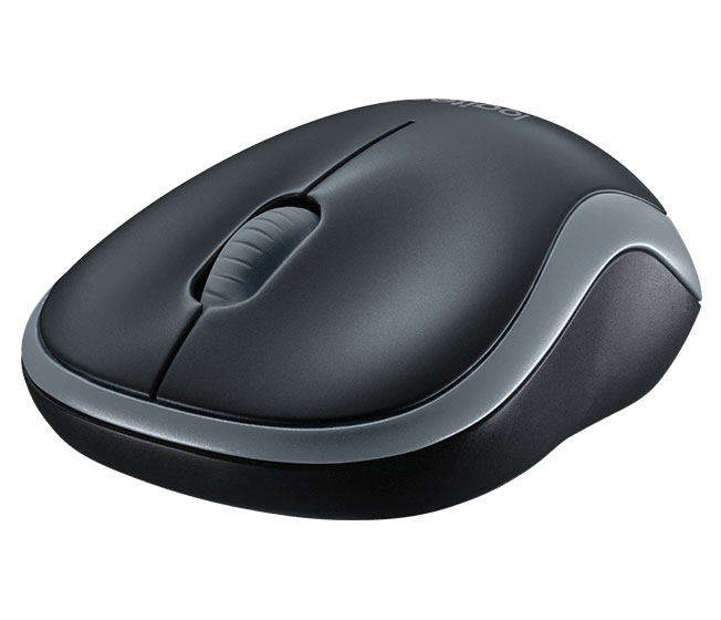 Chuột không dây Logitech B175 (Đen viền xanh, đỏ, xám)