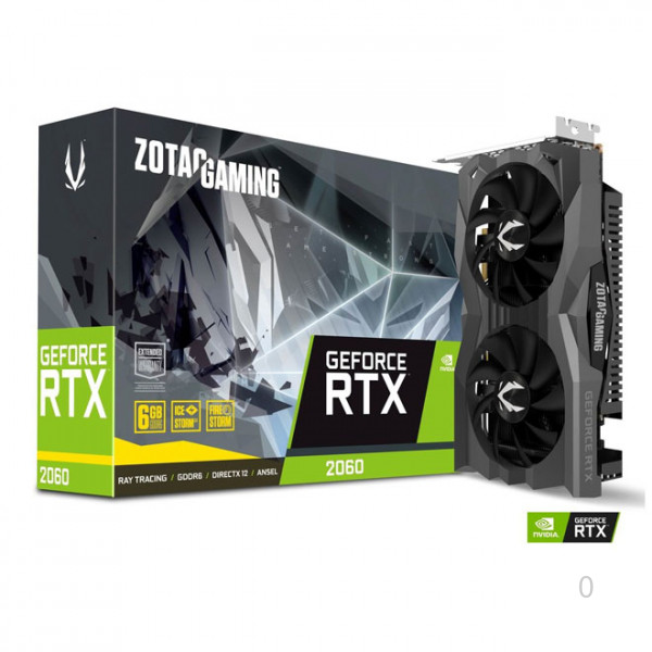  Card màn hình ZOTAC GAMING GeForce RTX 2060 AMP (NVIDIA Geforce/ 6Gb/ GDDR6/192Bit)