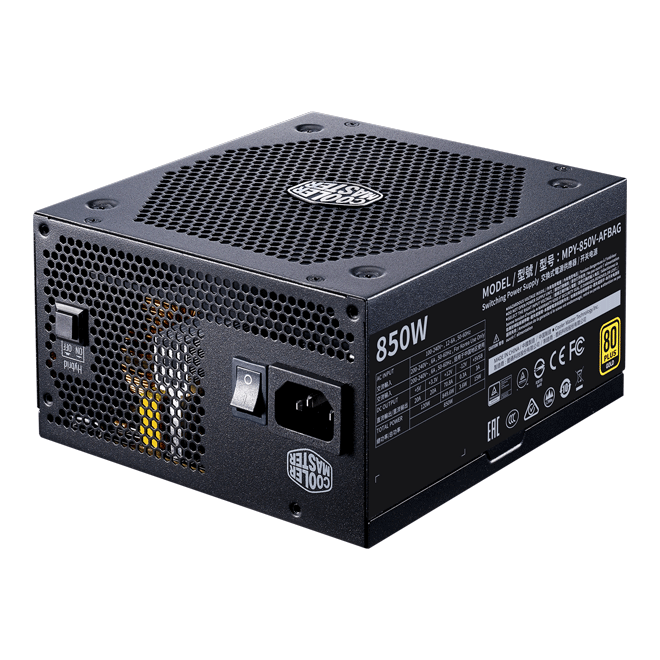 Nguồn Cooler Master V850 V2 850W -80 Plus Gold (MPY-850V-AFBAG)
