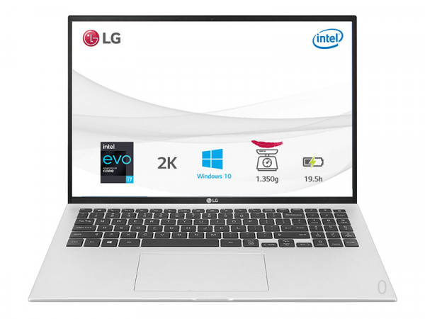 Laptop LG Gram 17Z90P-G.AH76A5 (Core i7-1165G7/Ram 16GB/512GB SSD/17"WQXGA/VGA ON/Win10/Silver)