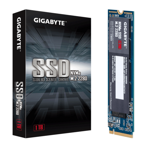 Ổ SSD Gigabyte 1Tb PCIe NVMe M2-2280 (GP-GSM2NE3100TNTD)