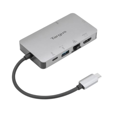 Thiết bị Streamer Docking Targus USB-C 4K HDMI/VGA Docking Station with 100W Power Delivery USB-C