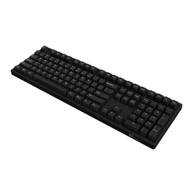 Bàn phím cơ AKKO 3108 v2 DS Black (Gateron switch Pink)