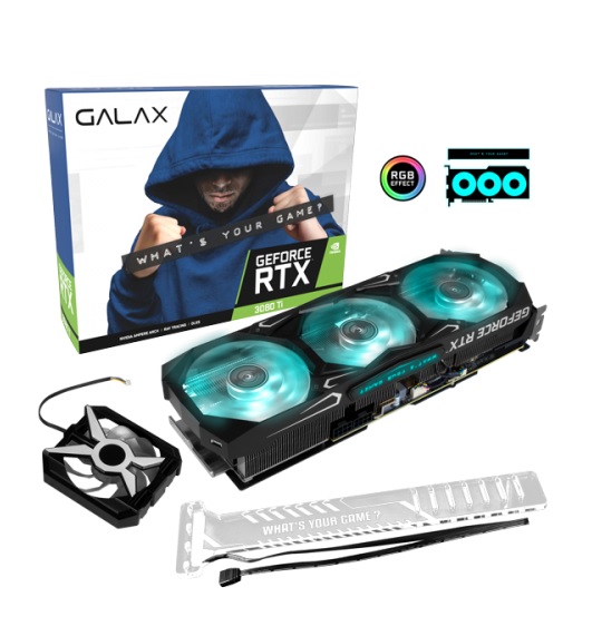 VGA GALAX GeForce RTX 3080Ti SG (1-Click OC) (NVIDIA Geforce/ 12Gb/ GDDR6/ 384Bit)