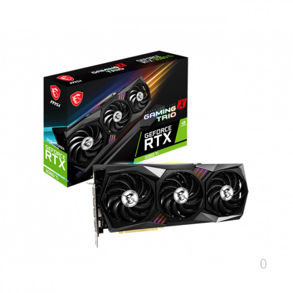 Card màn hình MSI GeForce RTX 3080 Ti GAMING X TRIO 12G (NVIDIA Geforce/ 12Gb/ GDDR6X/ 384Bit)