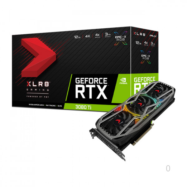 Card màn hình PNY GeForce RTX 3080 Ti 12GB XLR8 Gaming REVEL EPIC-X RGB Triple Fan (NVIDIA Geforce/ 12Gb/ GDDR6X/ 384Bit)