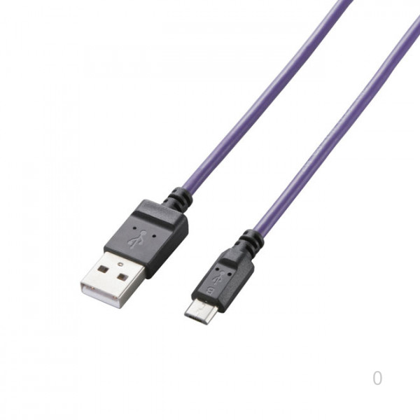 Cáp Elecom USB to Micro USB 1.2m (Purple)