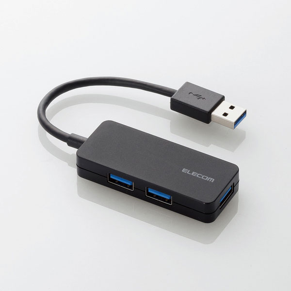 Bộ chia Elecom USB 3.0 1 ra 3 (Black)