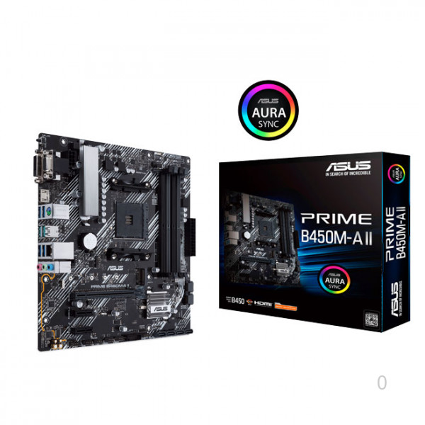 Main Asus PRIME B450M-A II (Chipset AMD B450/ Socket AM4/ VGA onboard)