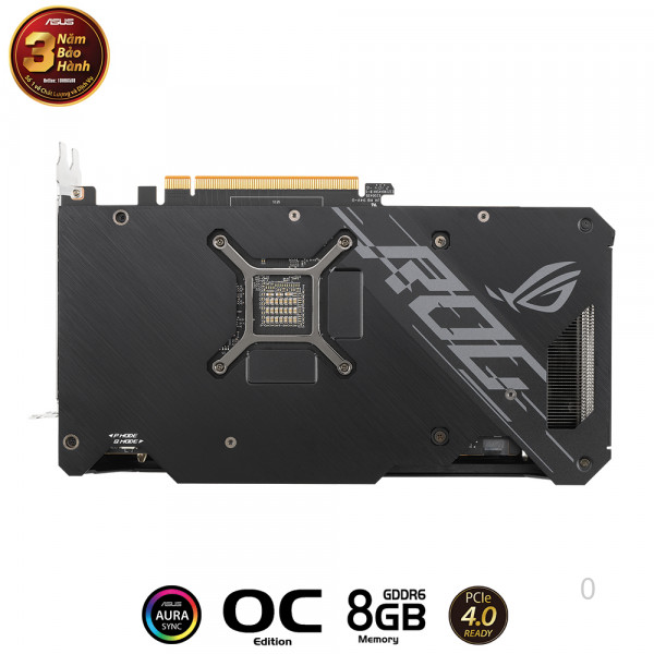 VGA  Asus ROG-STRIX-RX6600XT-O8G-GAMING (AMD Radeon/ 8Gb/ GDDR6/ 128 Bits)